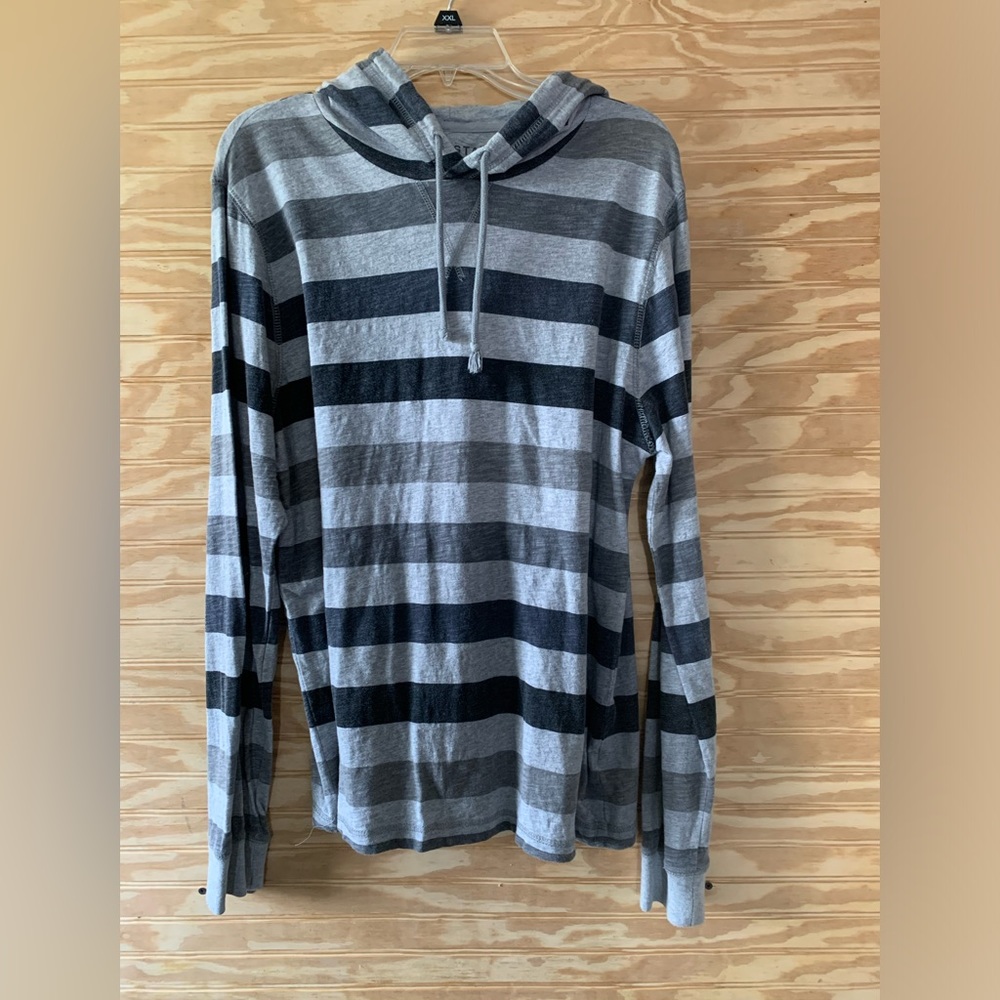 Long sleeve hooded shirt Aeropostale large striped